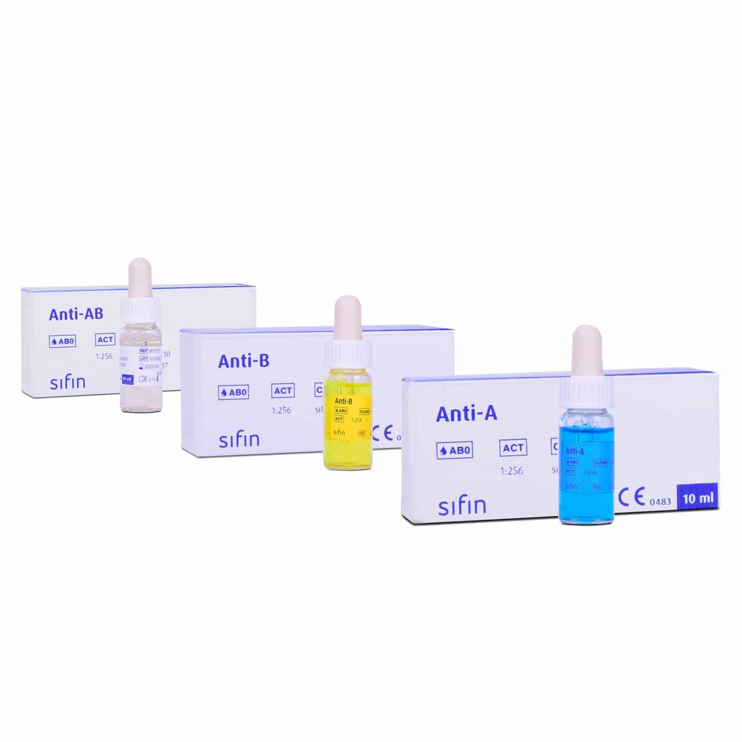 Reagents for AB0 Antigen Determination