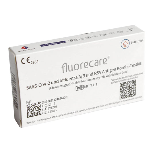 fluorecare® Combo Test (Covid-19, FLU A&B, RSV)